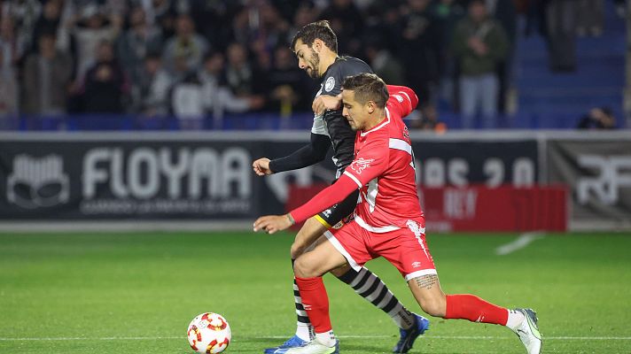 Polémica en el Unionistas - Rayo: el árbitro anula un gol sobre la bocina de los salmantinos