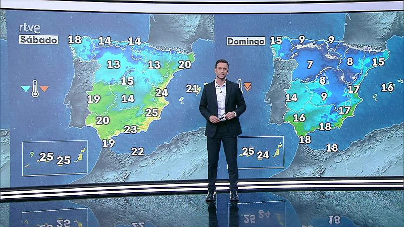 Temperaturas tienden a aumentar en el tercio noroeste peninsular, descensos en el este, sur y Baleares - ver ahora