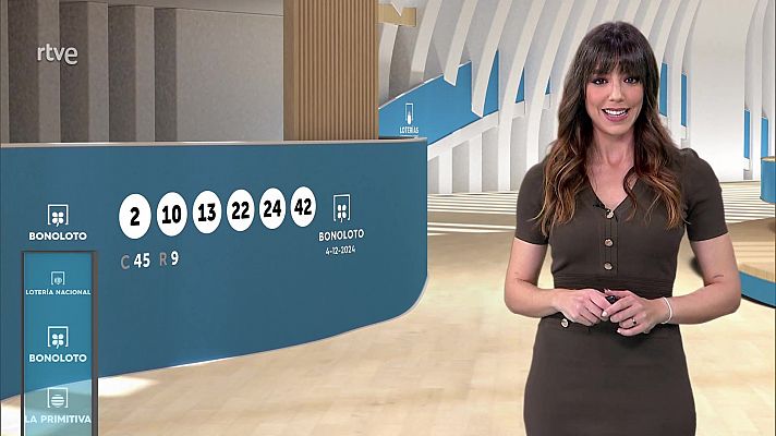 Loterías - Sorteo de la Bonoloto del 04/12/24