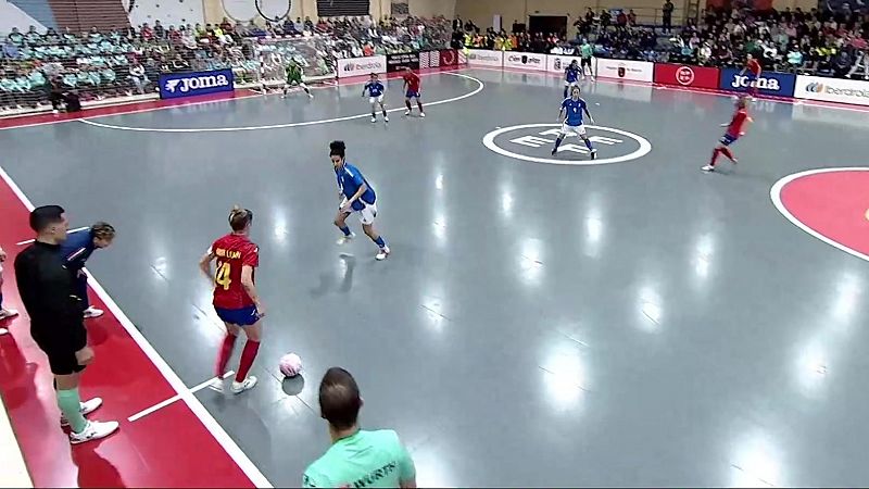 Ftbol Sala - Amistoso Seleccin Femenina: Espaa - Italia (04/12/24)  - ver ahora