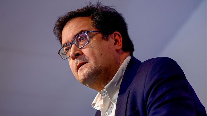 Telediario 1 - Óscar López se presenta para liderar el PSOE de Madrid con el objetivo de "provocar el cambio"