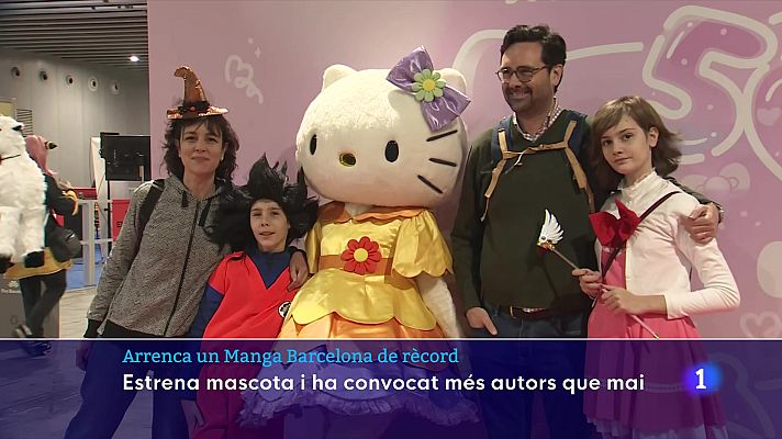 L'Informatiu - La 30a edició del Manga Barcelona estrena mascota