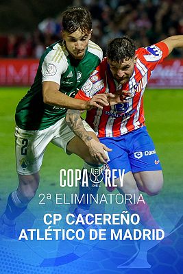 Copa del Rey. 2ª eliminatoria CP Cacereño - Club Atlético de Madrid