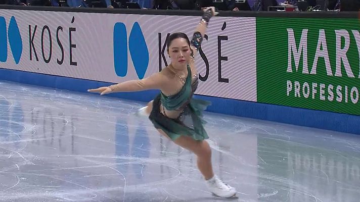 Patinaje sobre hielo - Final Grand Prix. Programa corto Femenino