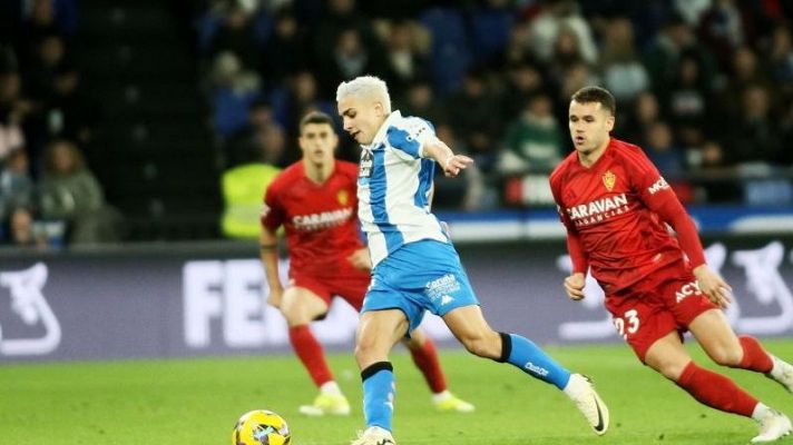 Resúmenes de LaLiga - Deportivo - Zaragoza: resumen del partido 18ª jornada | Segunda