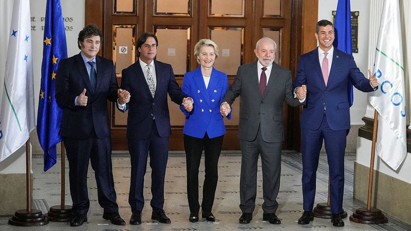 La UE y el Mercosur llegan a un acuerdo de libre comercio - Telediario 2 | Ver