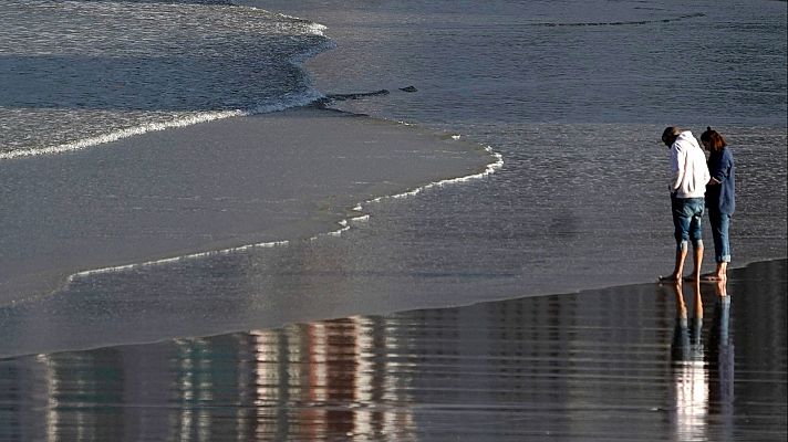 El temporal trae un sábado de frío, viento, y nieve en zonas altas