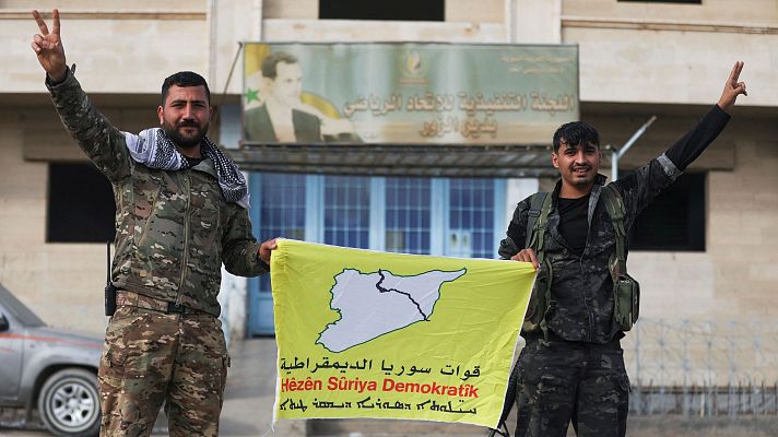 En Siria las milicias rebeldes avanzan desde varios puntos del país con el objetivo de llegar a Damasco | Ver