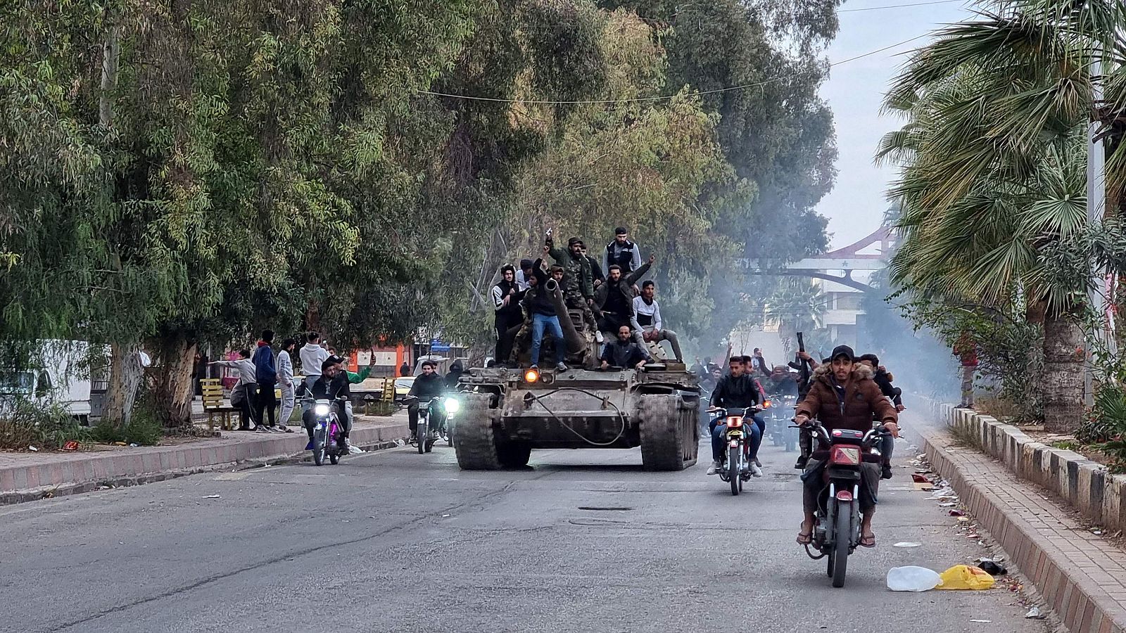 Siria | Los rebeldes avanzan hacia Damasco