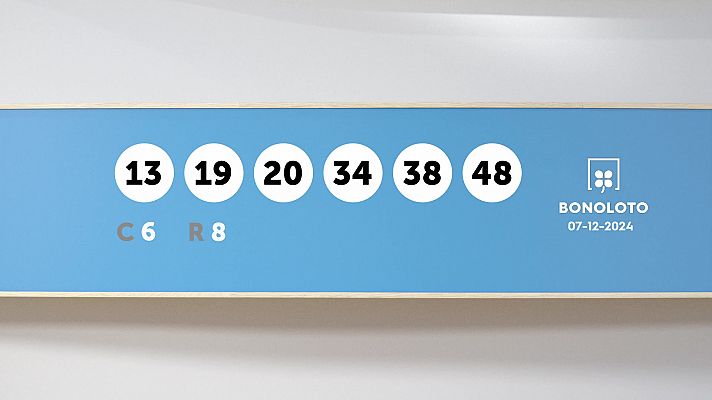 SELAE - Sorteo de la Lotería Bonoloto del 07/12/2024