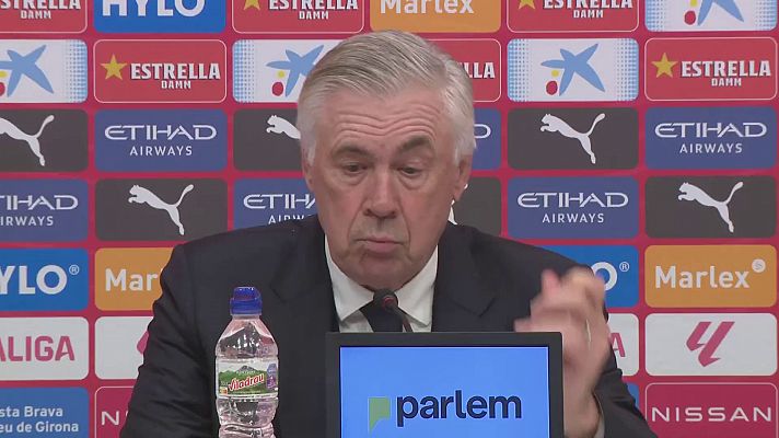 Fútbol - Ancelotti: "Bellingham estaba cansado, era mejor no arriesgar"