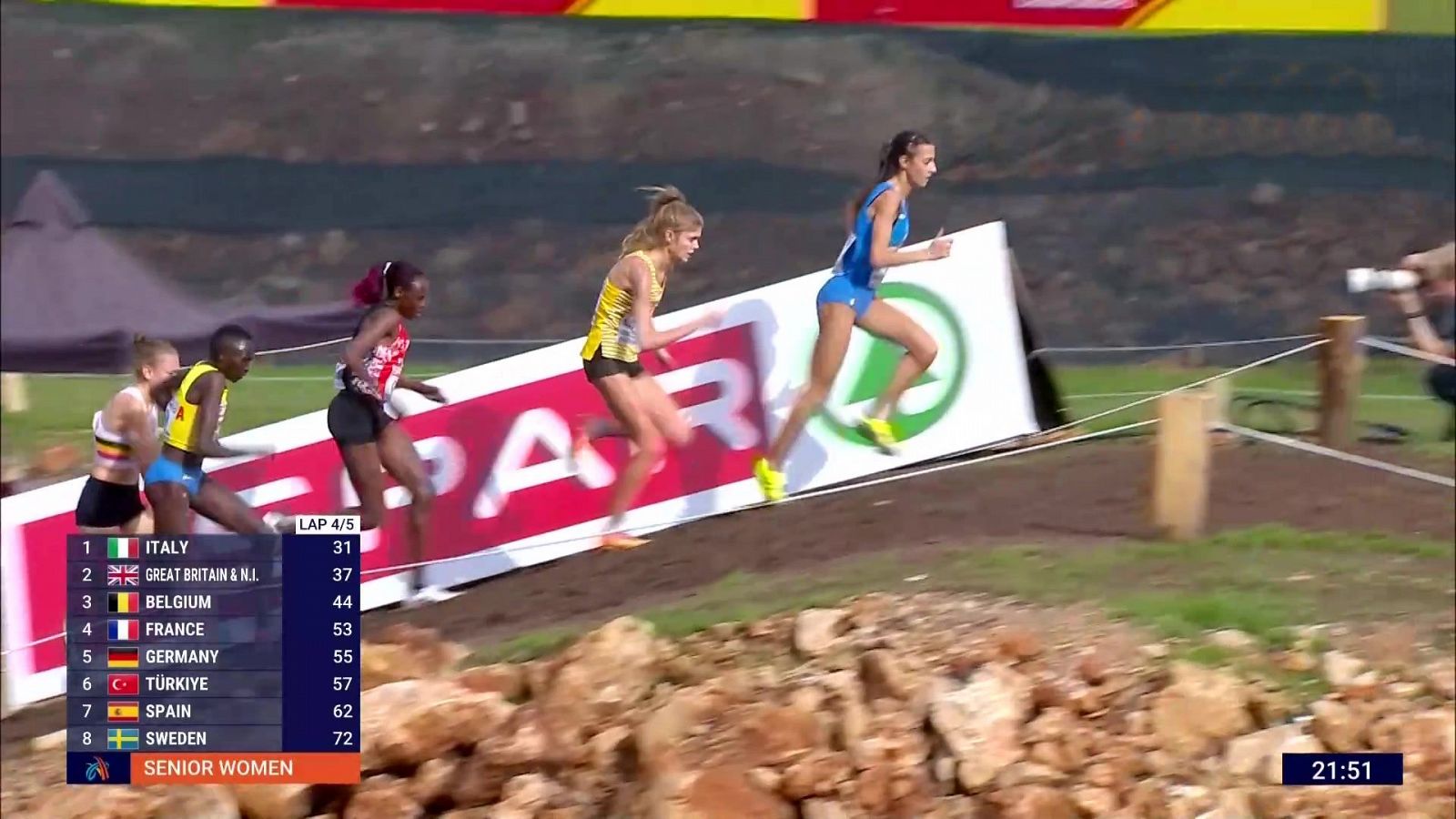 Cross - Campeonato de Europa. Carrera Senior Femenina