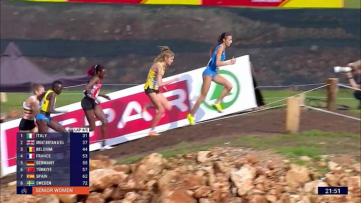 Cross - Campeonato de Europa. Carrera Senior Femenina