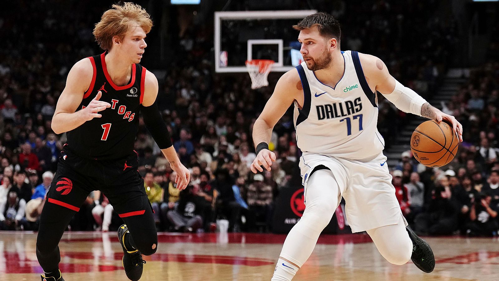 Doncic lidera a los Mavericks y Denver pese a los 56 puntos de Jokic