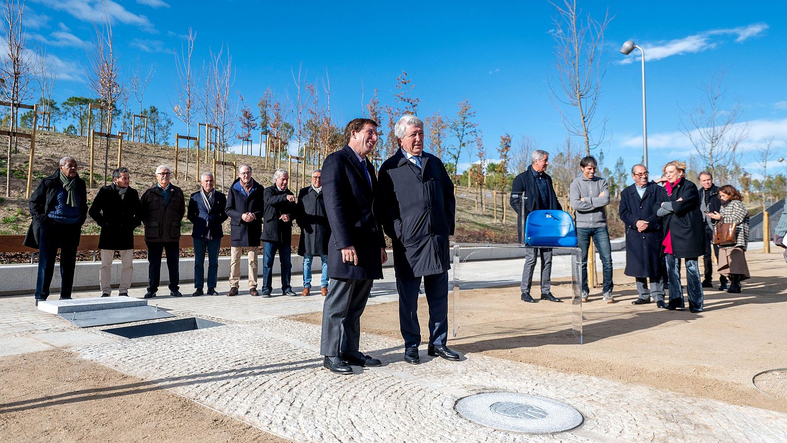 Cápsula del tiempo en el Nuevo Parque Atlético de Madrid