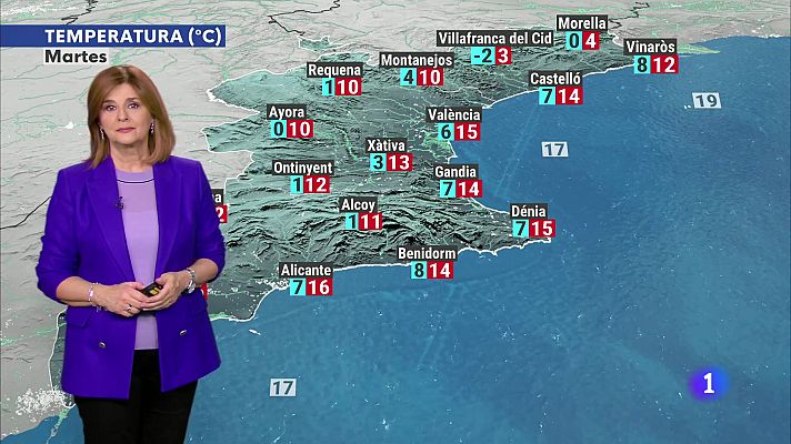 El tiempo en la Comunitat Valenciana - 09/12/2024