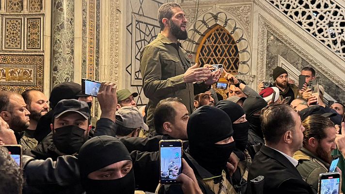 Telediario Internacional - Cae el régimen de Al Asad: Golani, el nuevo hombre fuerte en Siria