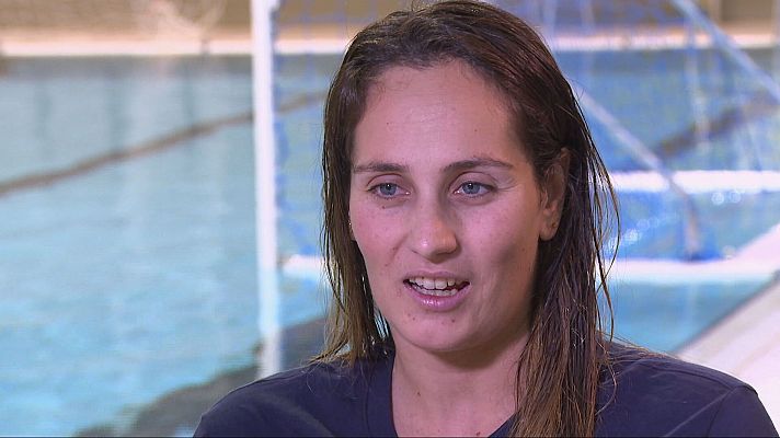 Telediario 2 - Judith Forca y la maternidad en el waterpolo: "Falta ayuda"
