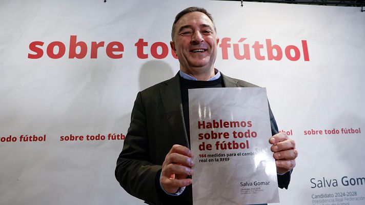 Telediario 2 - Salvador Gomar presenta su candidatura: "Es imprescindible que los afectados por la DANA vean la luz"