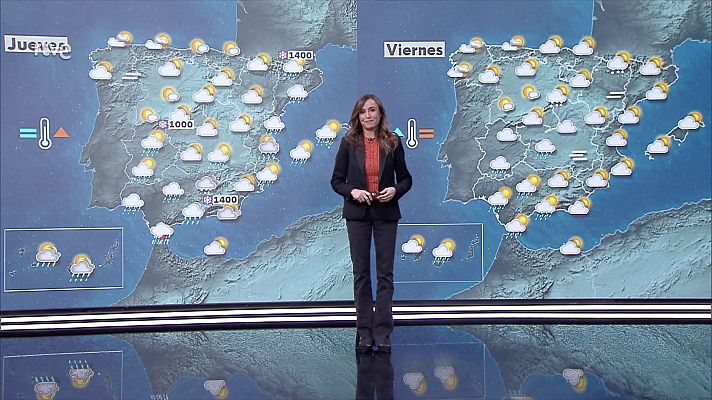 El tiempo - Temperaturas en descenso en el sur peninsular y Baleares