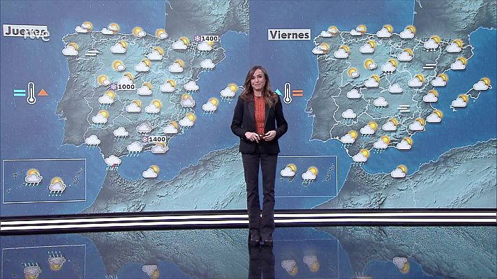 Temperaturas en descenso en el sur peninsular y Baleares