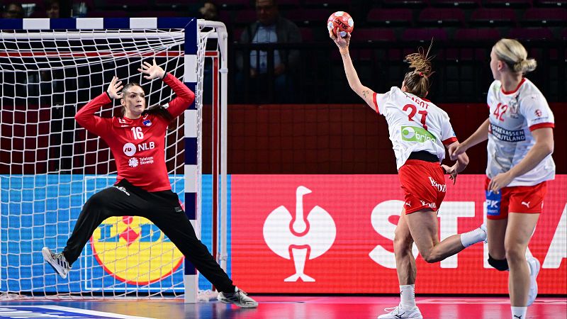 Balonmano - Campeonato de Europa Femenino. Main Round Dinamarca - Eslovenia - ver ahora