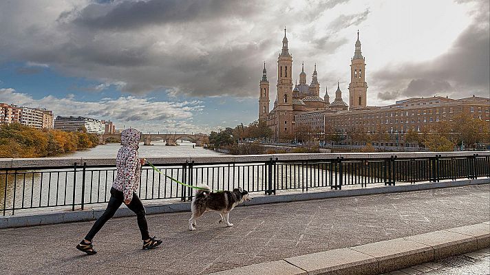 Cielos muy nubosos y precipitaciones en el norte