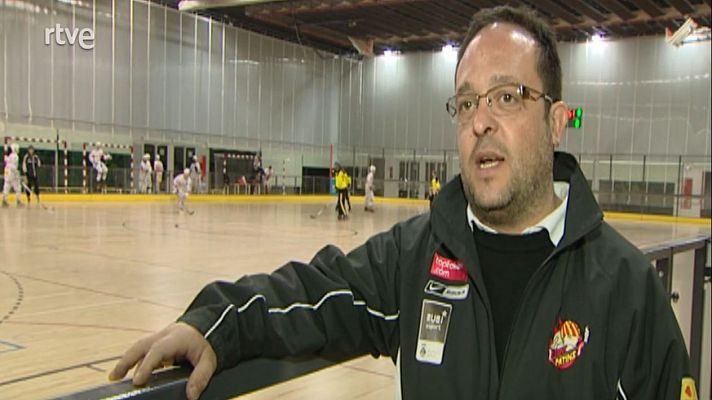 Jordi Fontanals, president de l'HCR Cent Patins