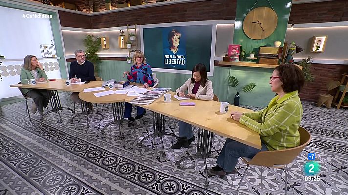 Cafè d'idees - María-Paz López presenta el llibre 'Libertad' d'Angela Merkel