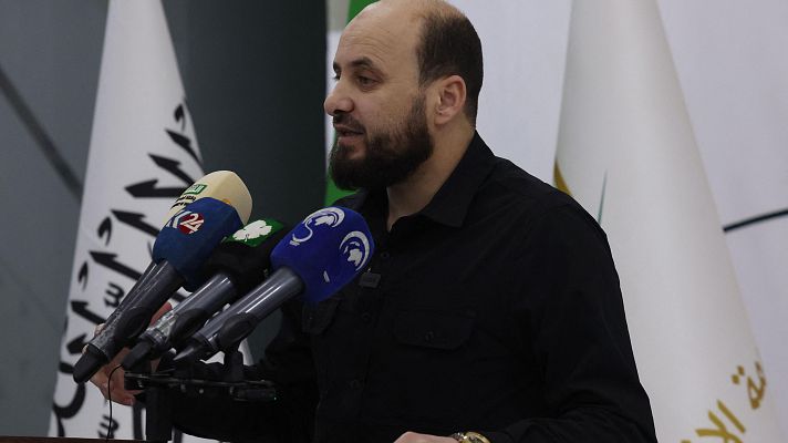 Telediario 2 - Los rebeldes sirios ponen a Mohamed al Bashir al frente de un Gobierno provisional hasta marzo