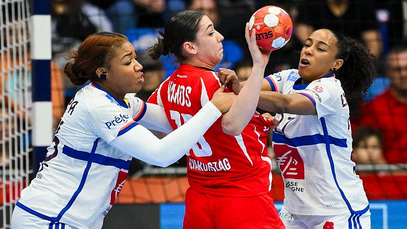 Balonmano - Campeonato de Europa Femenino. Main Round Hungra - Francia - ver ahora