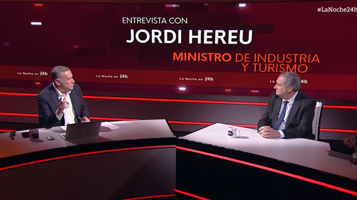 La noche en 24h - Jordi Hereu, ministro de Industria: "La nueva planta afianza a España en el mercado eléctrico"