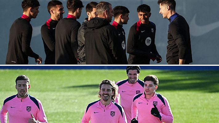 Telediario Matinal - Barça y Atlético buscan una victoria para asegurar su futuro en Champions