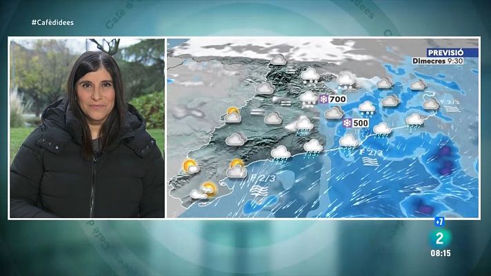 El temps - Matí hivernal i amb neu a cotes baixes