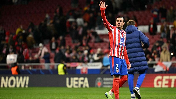 Champions League - Giménez, tras la décima victoria consecutiva: "Soñamos en grande"