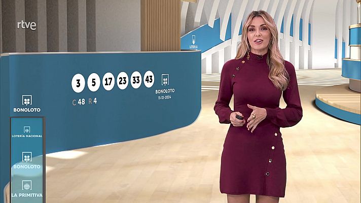 Loterías - Sorteo de la Bonoloto del 11/12/24