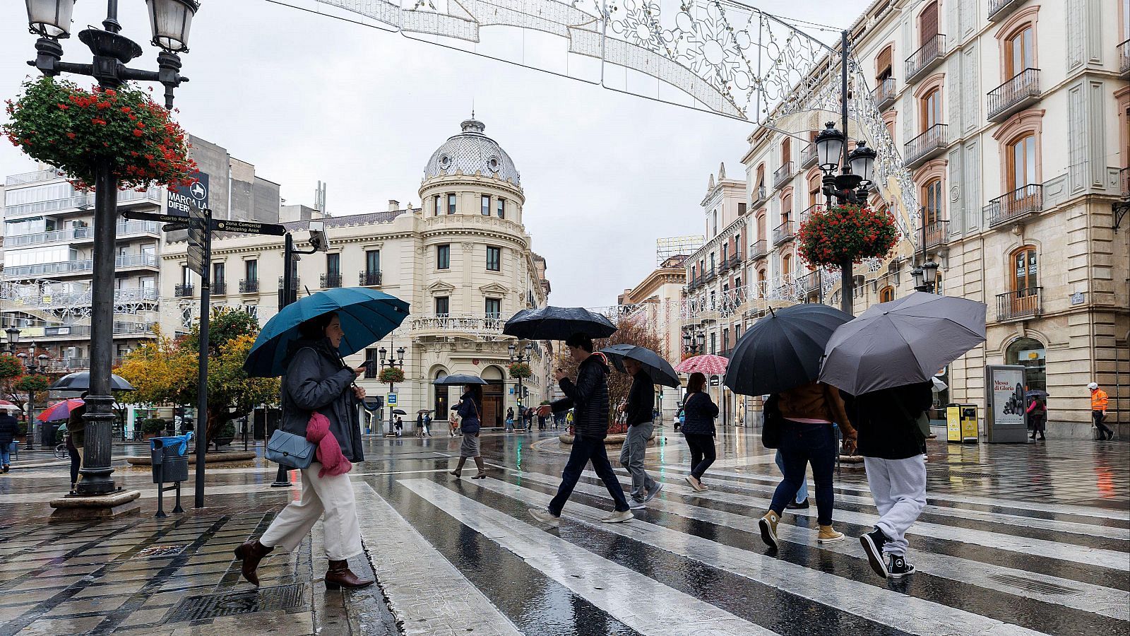 Precipitaciones fuertes en Andalucía, este peninsular y Baleares