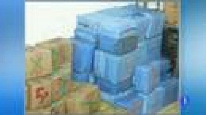 Telediario 1 - Seguridad de los almacenes de droga