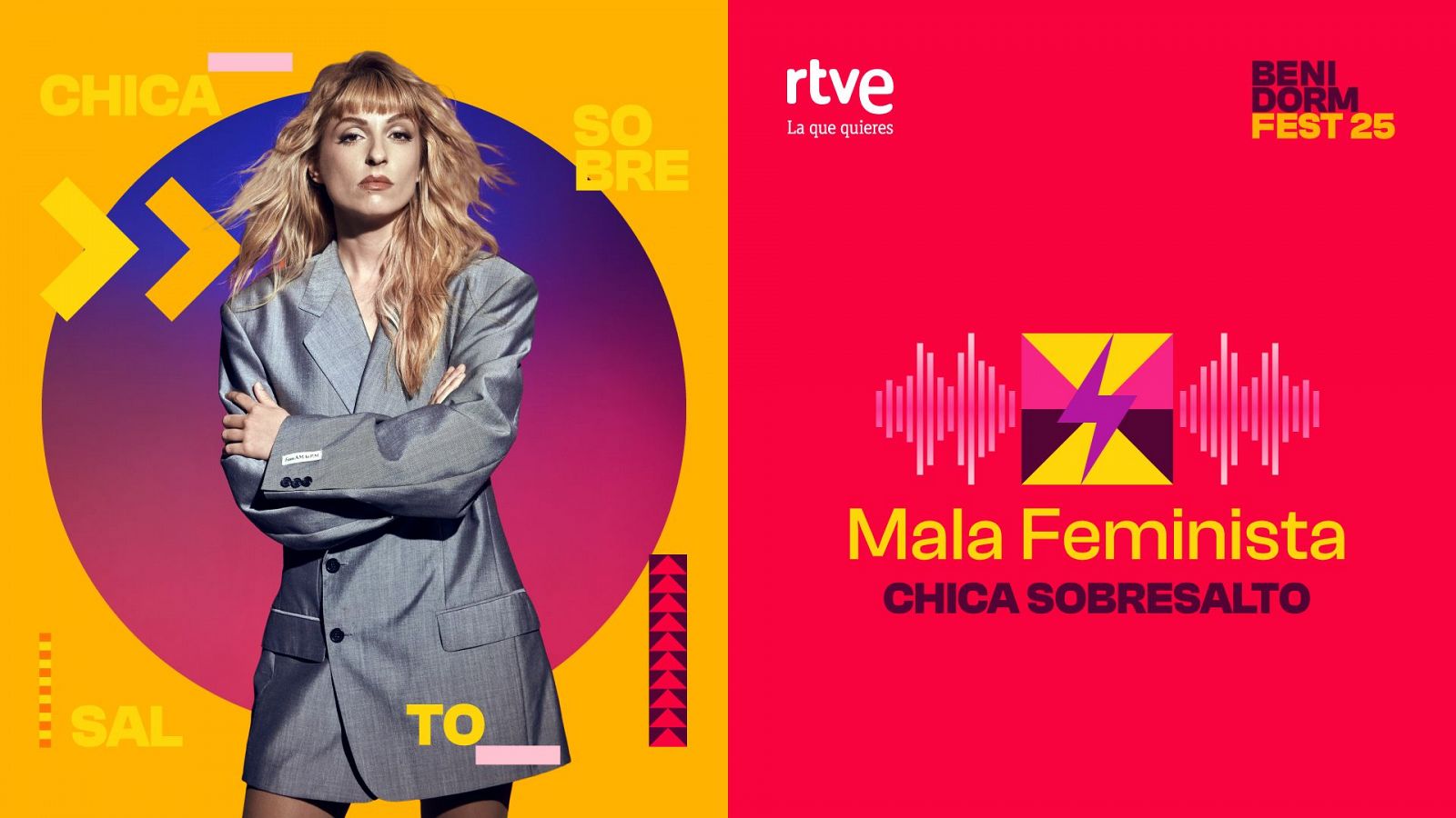 Benidorm Fest 2025 | "Mala feminista" de Chica Sobresalto | Ver