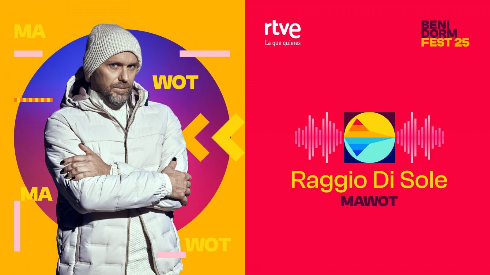 Benidorm Fest 2025 | "Raggio Di Sole" de Mawot | Ver