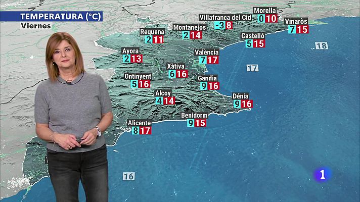 El tiempo en la Comunitat Valenciana - 12/12/2024