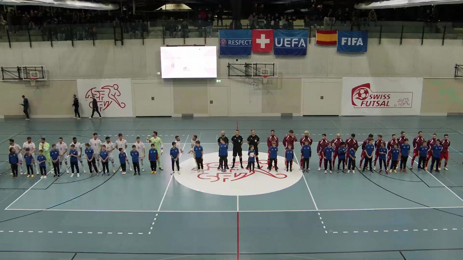 Fútbol Sala - Clasificación Campeonato de Europa Masculino 2026. 1ª Jornada: Suiza - España - ver ahora