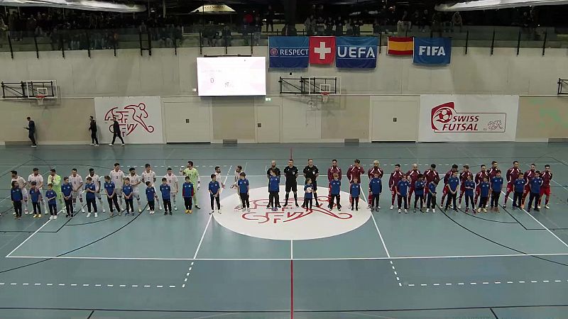 Ftbol Sala - Clasificacin Campeonato de Europa Masculino 2026. 1 Jornada: Suiza - Espaa - ver ahora