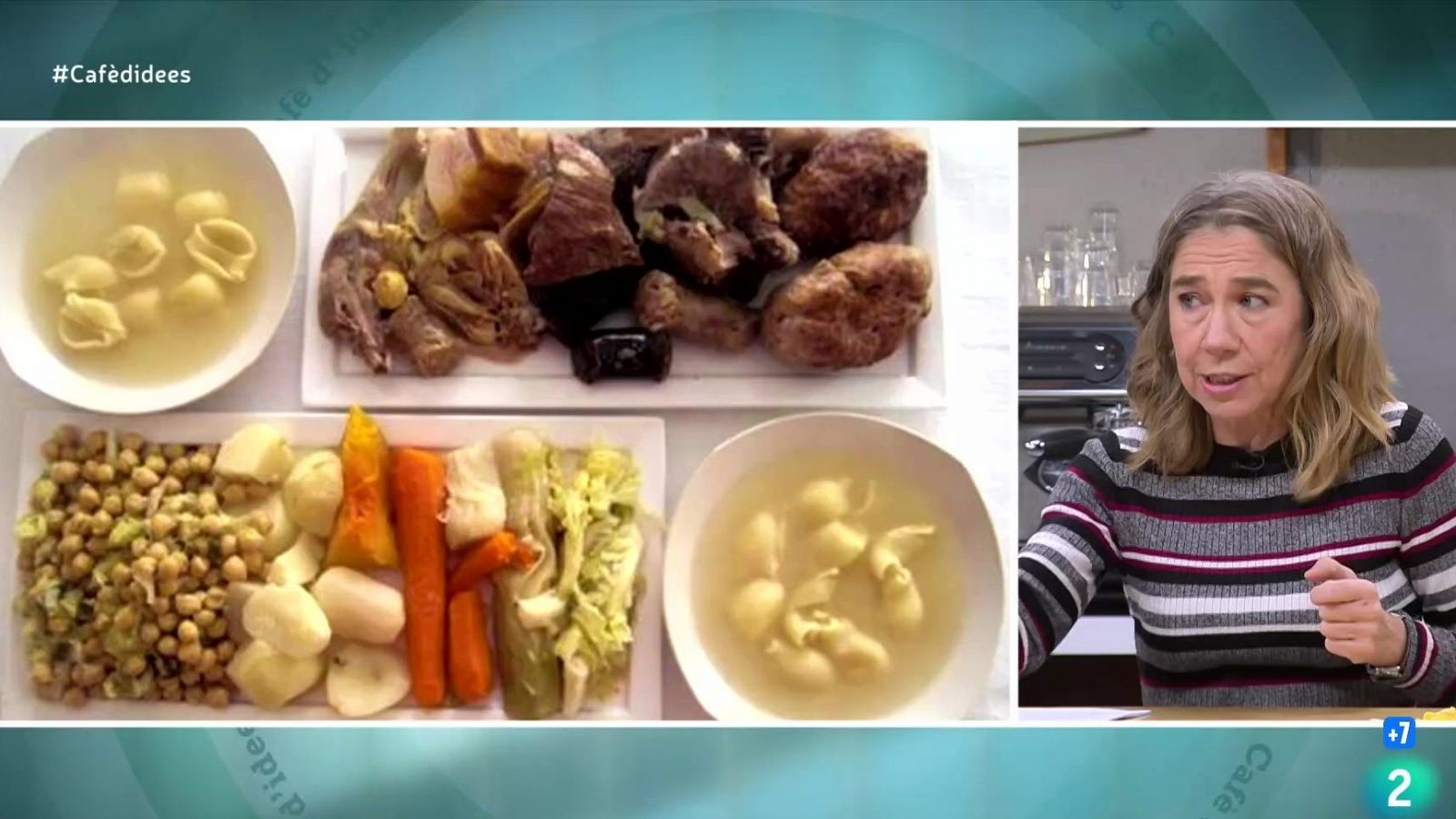 La recepta de l'escudella de Nadal d'Ada Parellada - Cafè d'idees | Veure