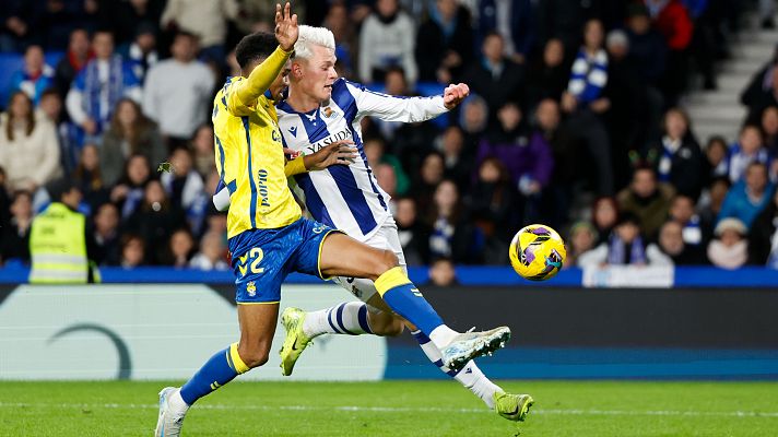 Real Sociedad - Las Palmas: resumen del partido, 17ª jornada