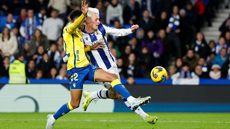 Real Sociedad - Las Palmas:  resumen del partido, 17ª jornada. Ver en RTVE Play