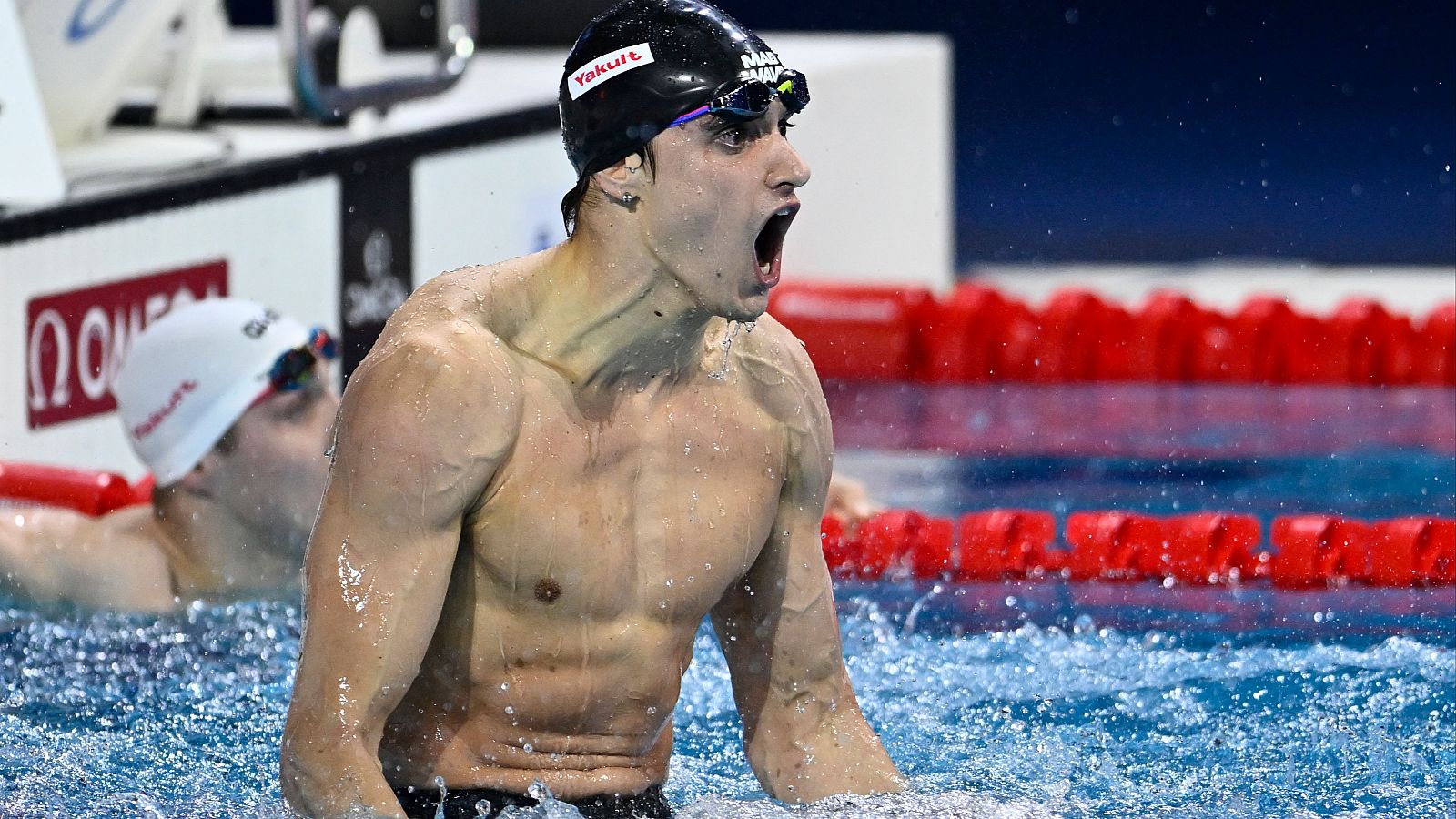 Carles Coll, campeón del mundo de 200 braza en piscina corta en Budapest 2024