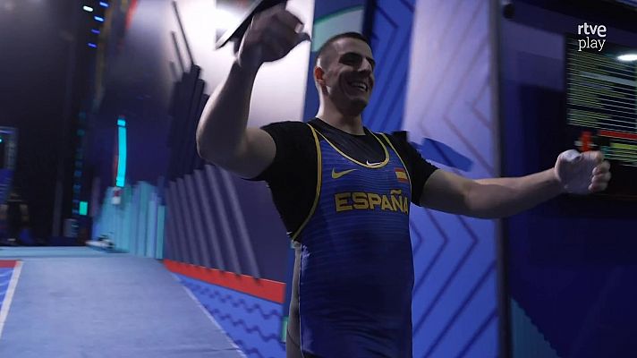 Marcos Ruiz, campeón del mundo de arrancada en la categoría de 120 kilos