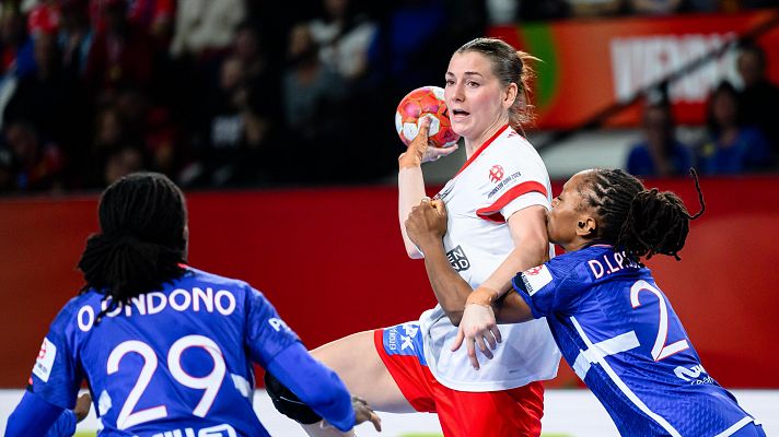 Campeonato de Europa Femenino. 2ª Semifinal: Francia - Dinamarca