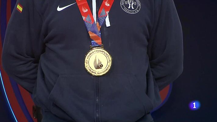 L'Informatiu - Carles Coll i Marcos Ruiz, campions del món de natació i halterofília